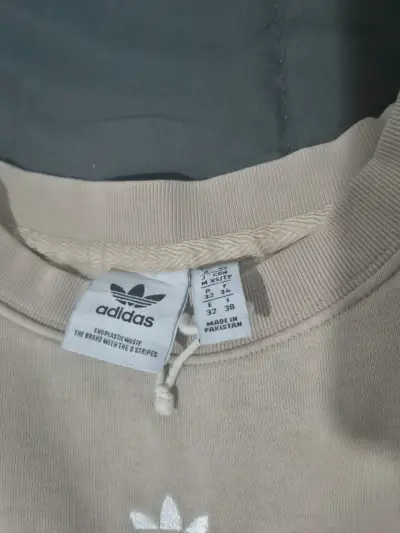 Polerón beige Adidas - miniatura 2