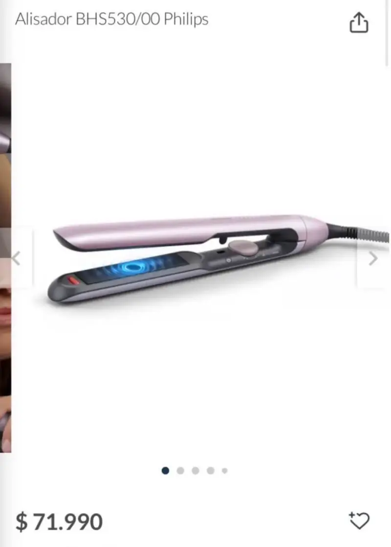 Plancha de pelo Philips lila - 2