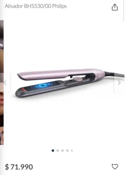 Plancha de pelo Philips lila - miniatura 2