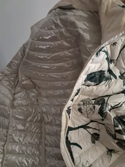 Chaqueta Columbia estampada blanca - miniatura 5