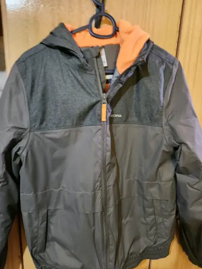 Chaqueta Quechua gris con capucha - miniatura 2