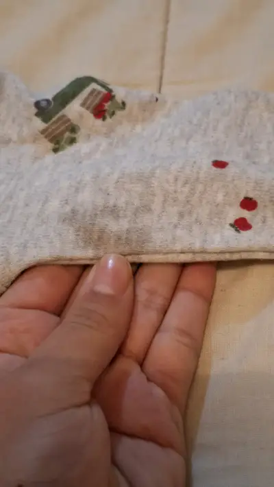 Pijama enterito gris con dibujos - miniatura 3