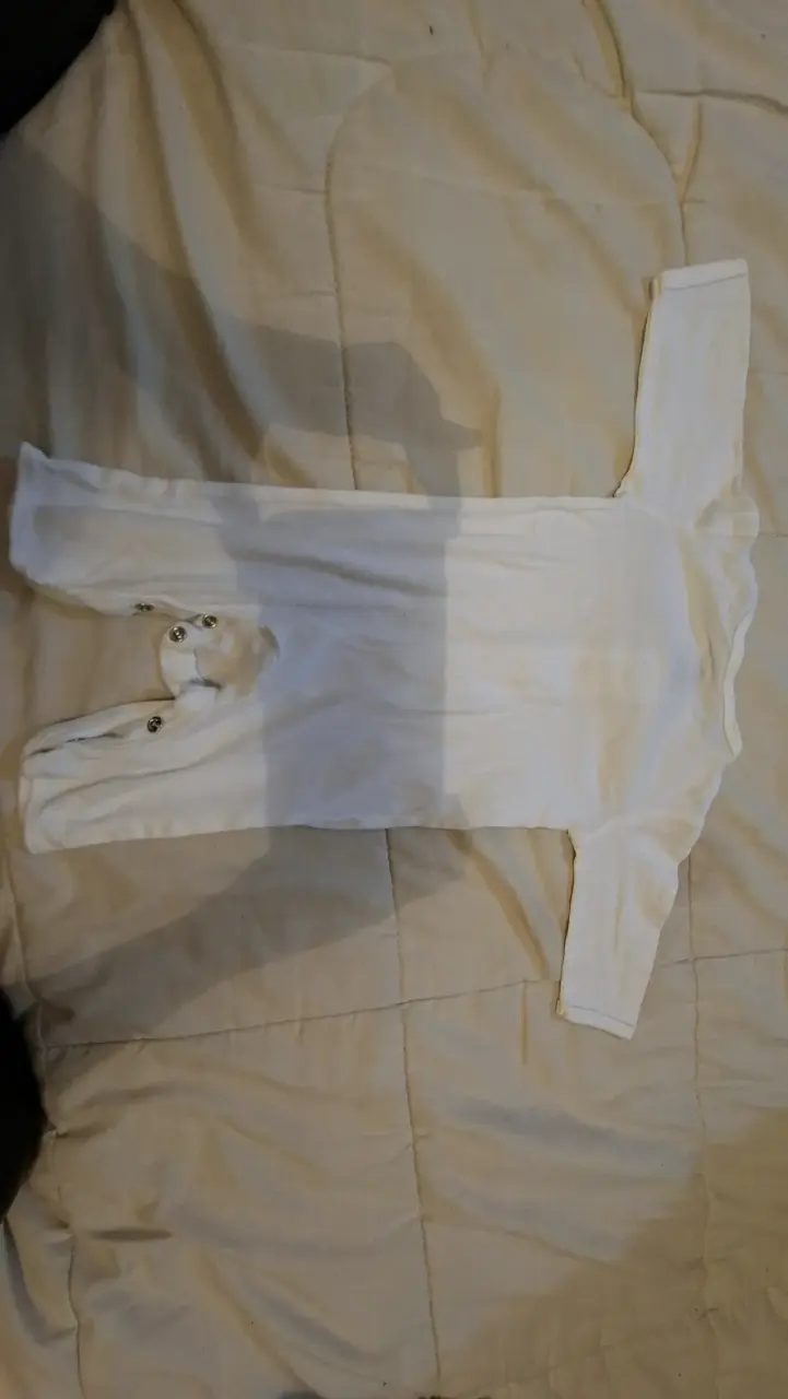 Pijama blanco para bebé - 2