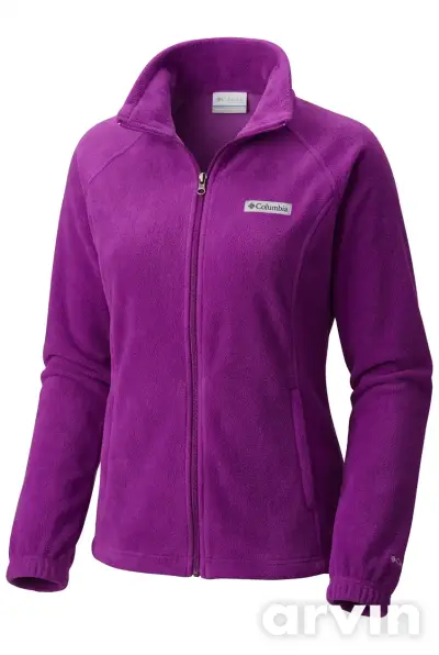 Chaqueta polar morada Columbia - miniatura 1