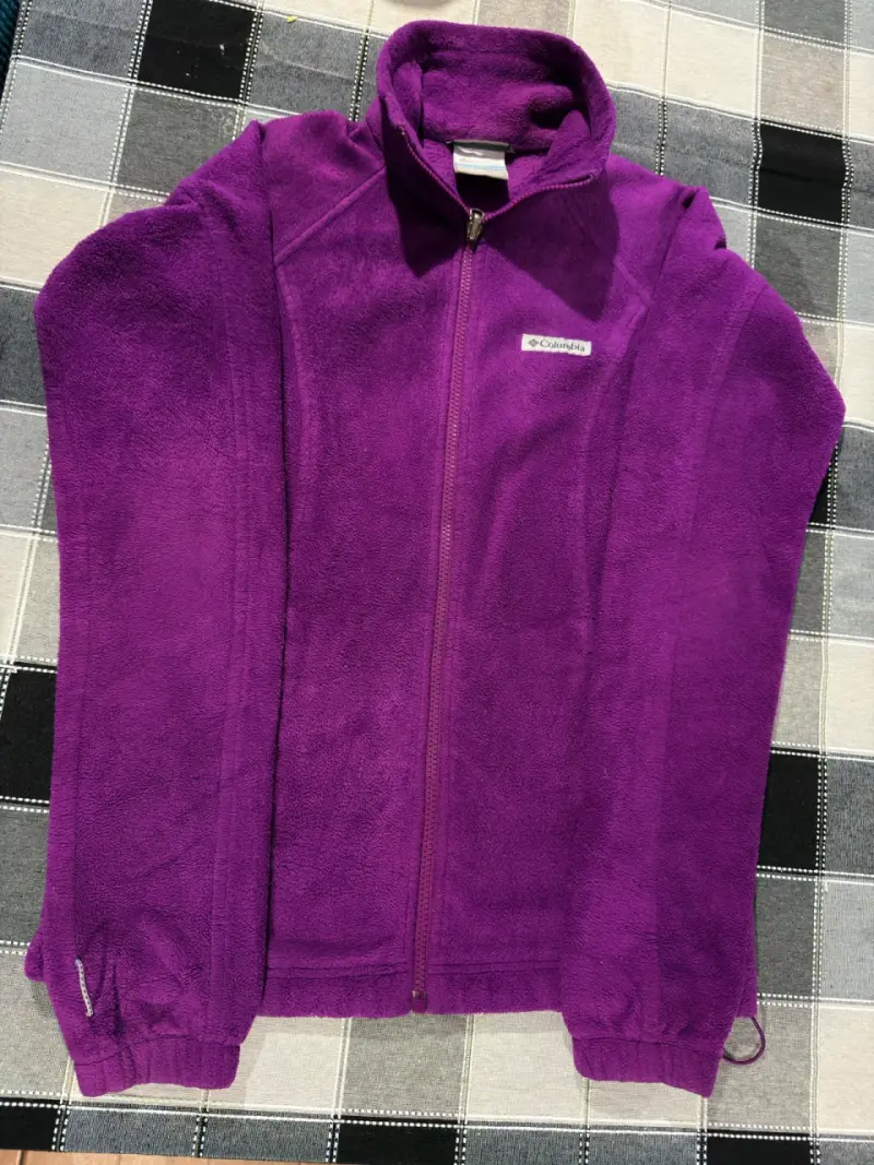 Chaqueta polar morada Columbia - 2