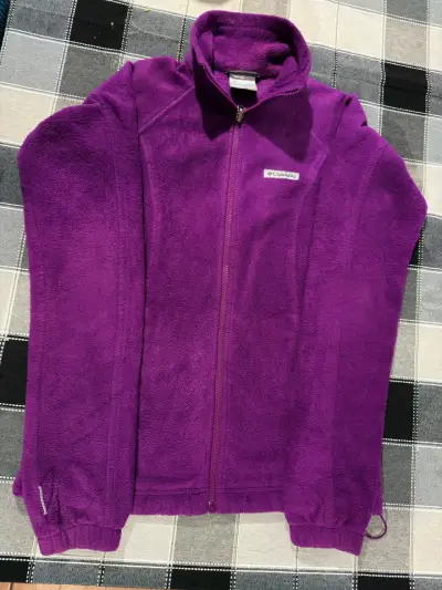Chaqueta polar morada Columbia - miniatura 2