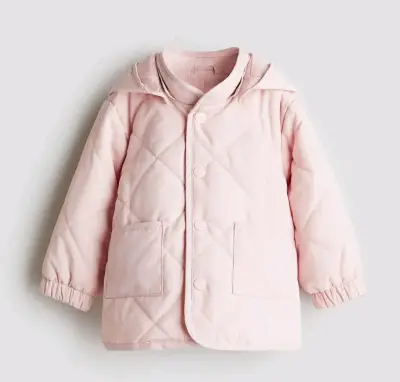 Chaqueta acolchada rosada - miniatura 1