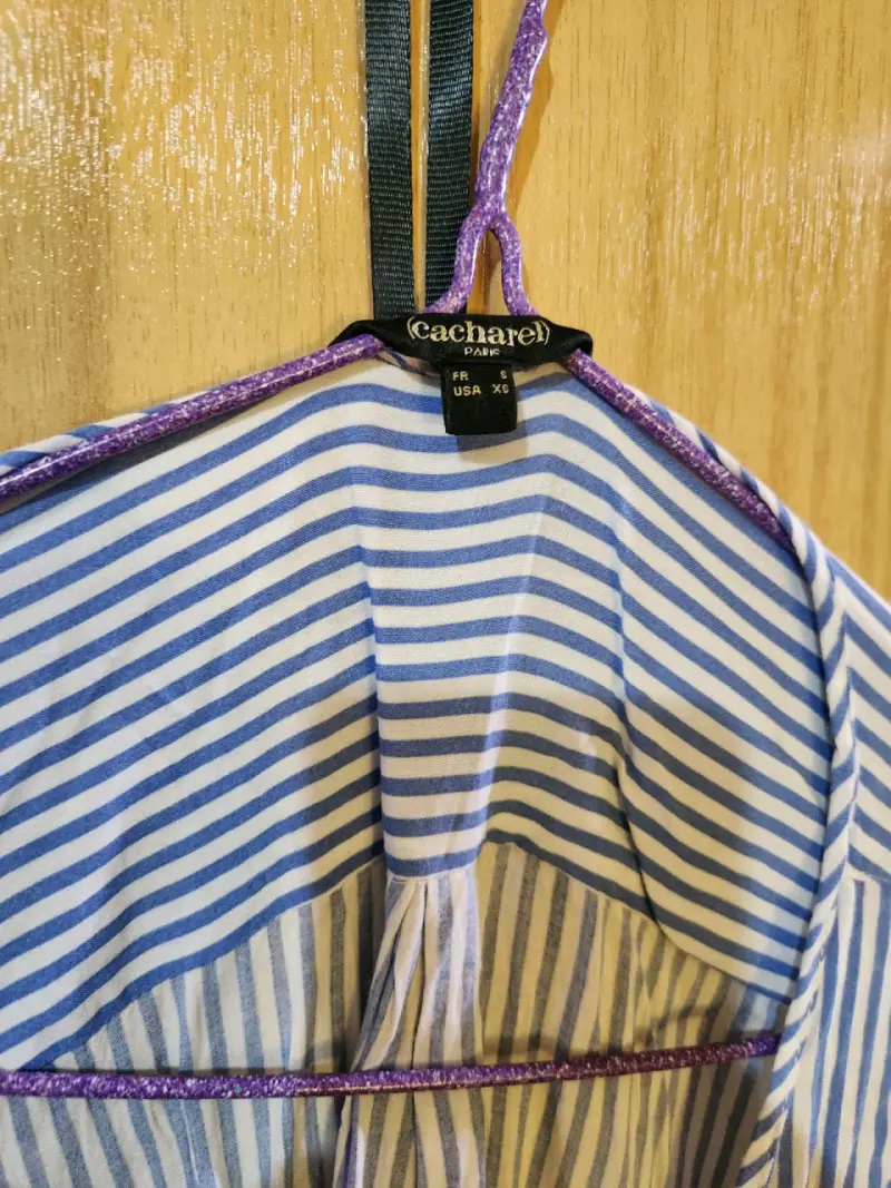 Camisa a cuadros roja y azul - 4