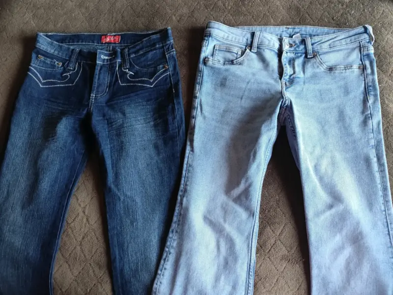 Par de jeans azul - 2