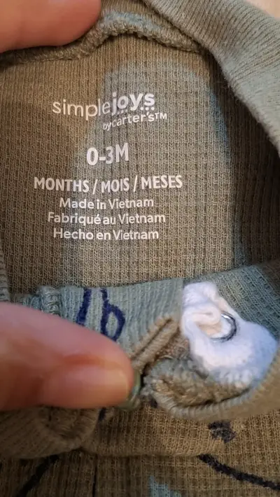 Pijama bebé estampado verde + body - miniatura 2
