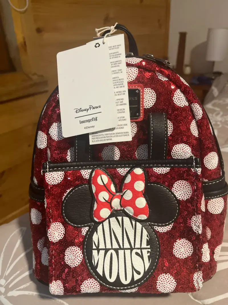 Mochila Minnie Mouse Loungefly - 4