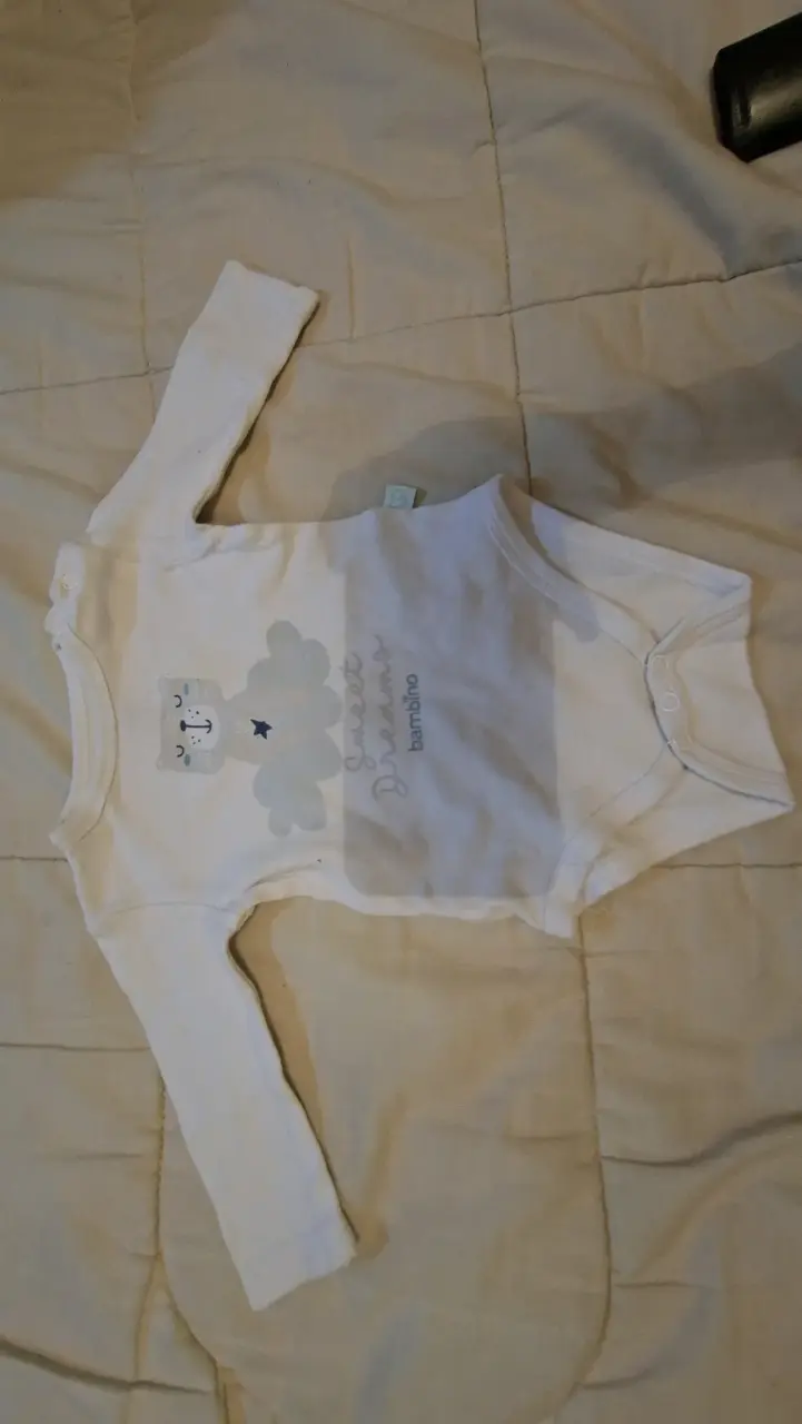 Body bebé blanco diseño oso