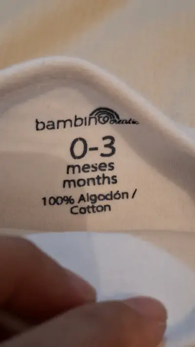 Body bebé blanco diseño oso - miniatura 2