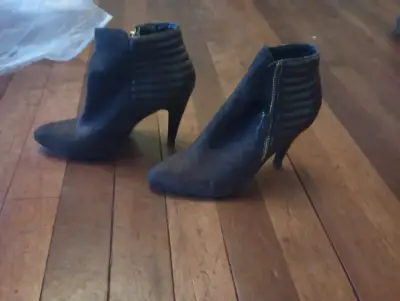 Botines marrones con cierre - miniatura 2