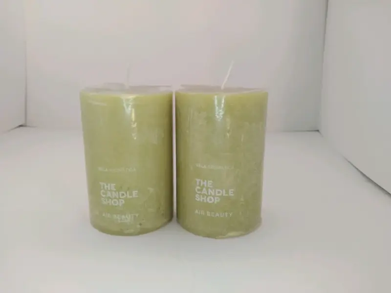 Velas aromáticas 6X10 Fragancia Tilo Bamboo (2uni. - 2