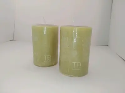 Velas aromáticas 6X10 Fragancia Tilo Bamboo (2uni. - miniatura 3