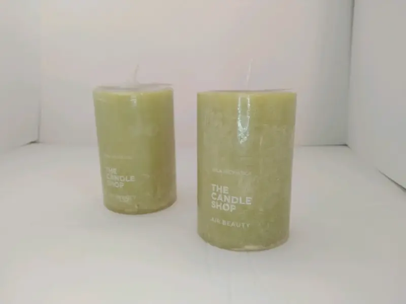 Velas aromáticas 6X10 Fragancia Tilo Bamboo (2uni. - 4