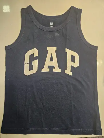 Polera sin mangas azul GAP - miniatura 1