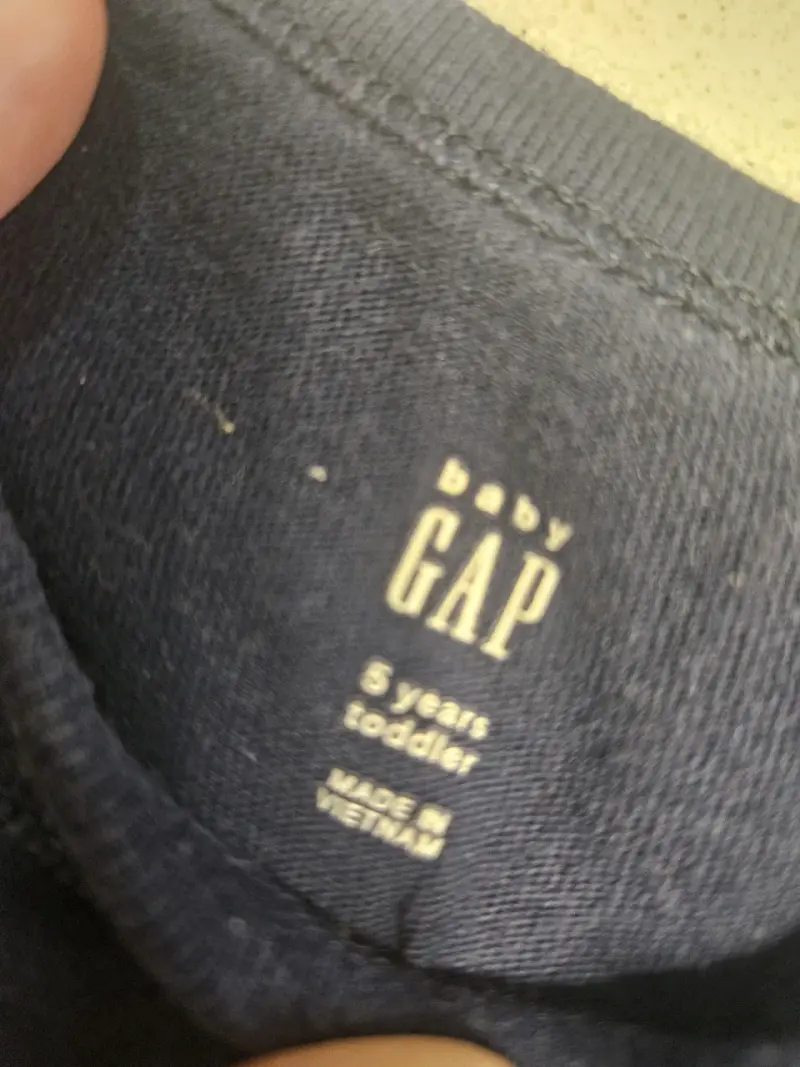 Polera sin mangas azul GAP - 2