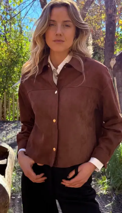 Chaqueta de gamuza - miniatura 1