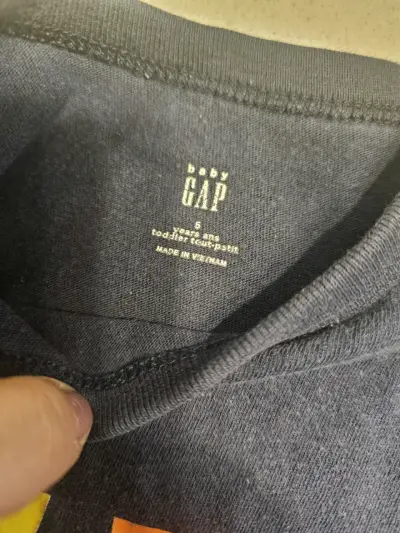 Polera azul gap talla 5 - miniatura 2