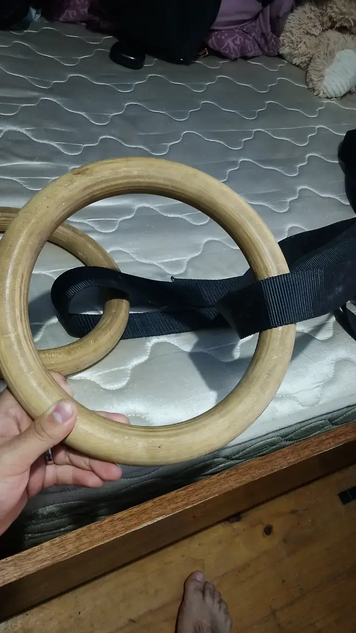 Anillas de gimnasia de madera - 2