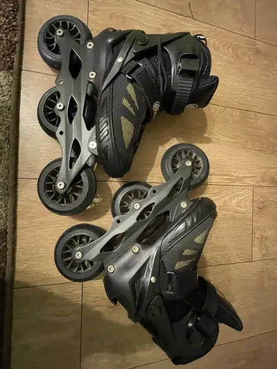 Patines en línea negros - miniatura 2