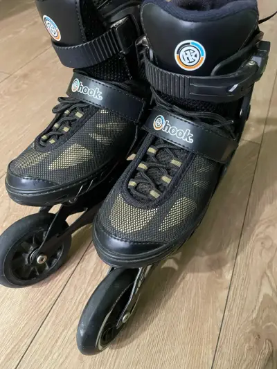 Patines en línea negros - miniatura 3