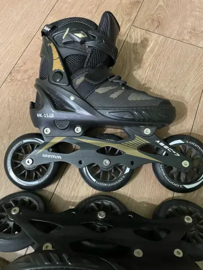 Patines en línea negros - miniatura 4