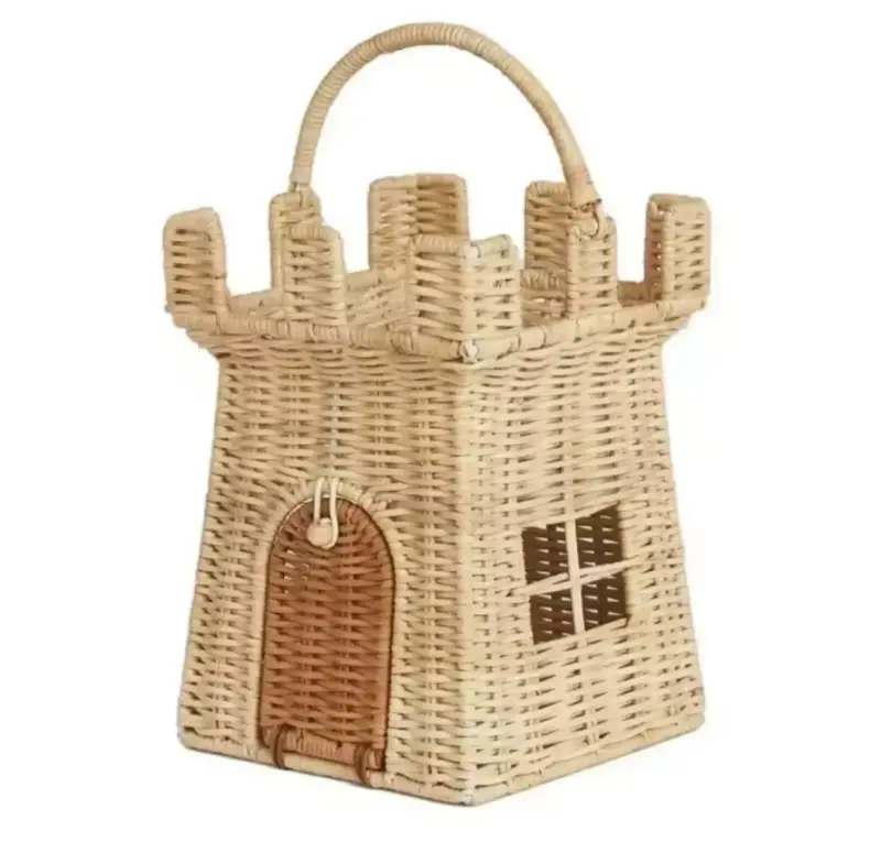 Bolso castillo de mimbre - 2