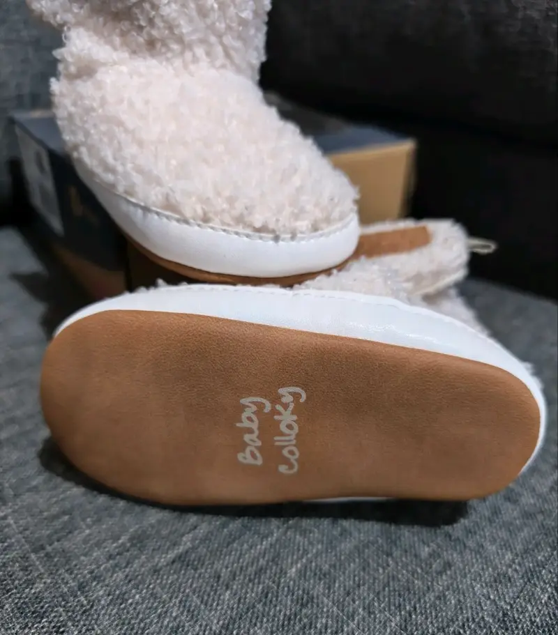 Botines de bebé blancos - 3