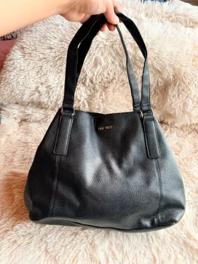 Bolso negro Nine West - miniatura 1