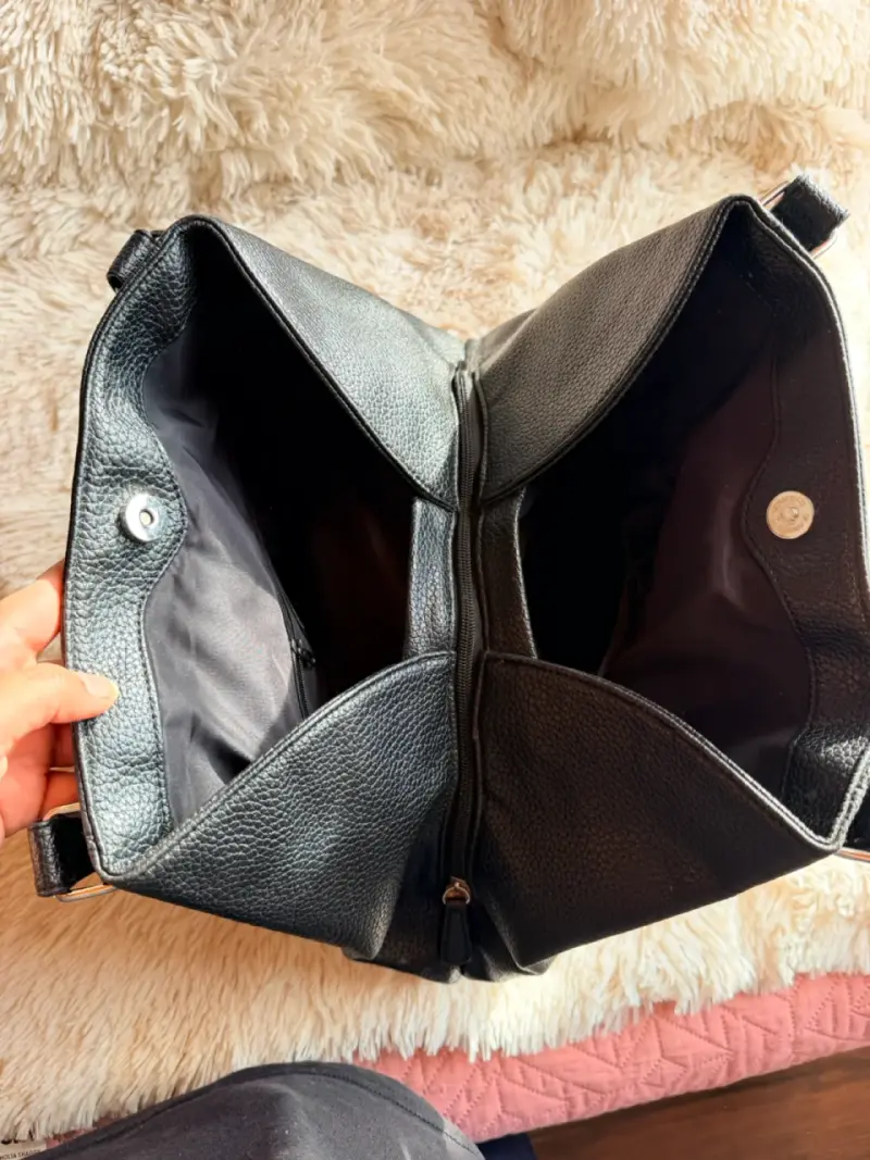 Bolso negro Nine West - 4