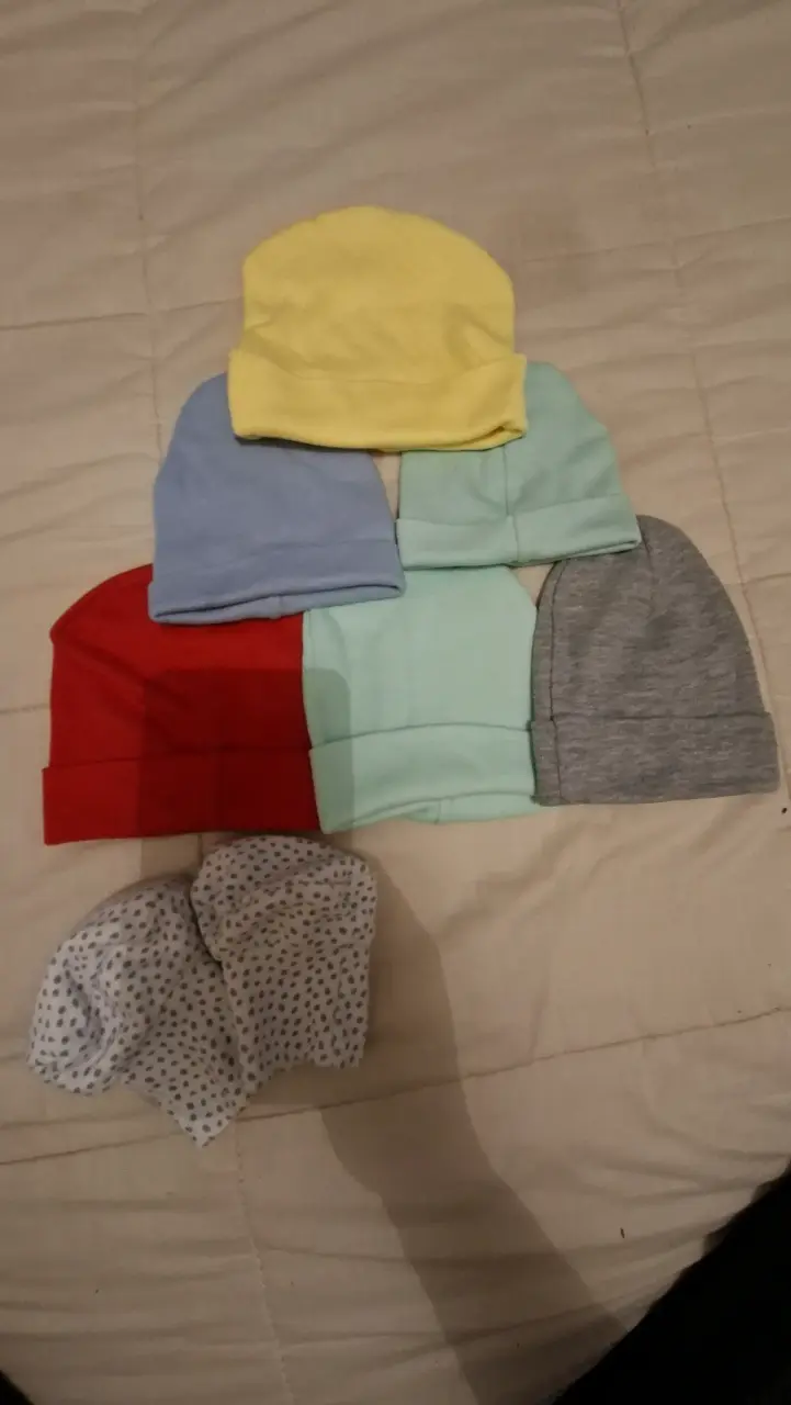 Pack de gorros para bebé