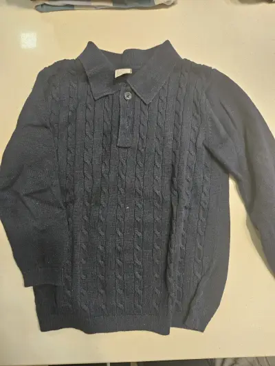 Suéter azul niño talla 2 - miniatura 1