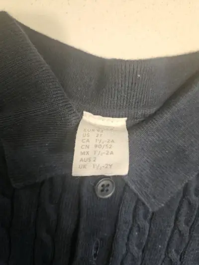 Suéter azul niño talla 2 - miniatura 2