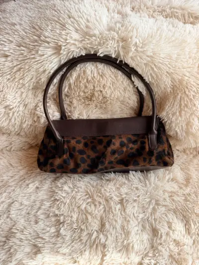 Cartera animal print café y2k - miniatura 2