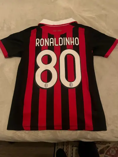 Camiseta fútbol AC Milan Ronaldinho - miniatura 2