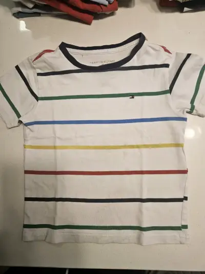 Polera rayada Tommy Hilfiger talla 3 - miniatura 1