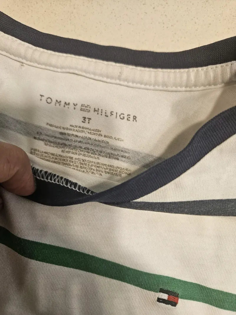 Polera rayada Tommy Hilfiger talla 3 - 3