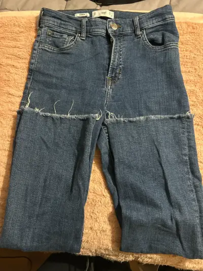 Jeans desgastados mujer - miniatura 1