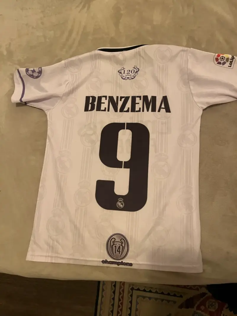 Camiseta Real Madrid benzema - 2