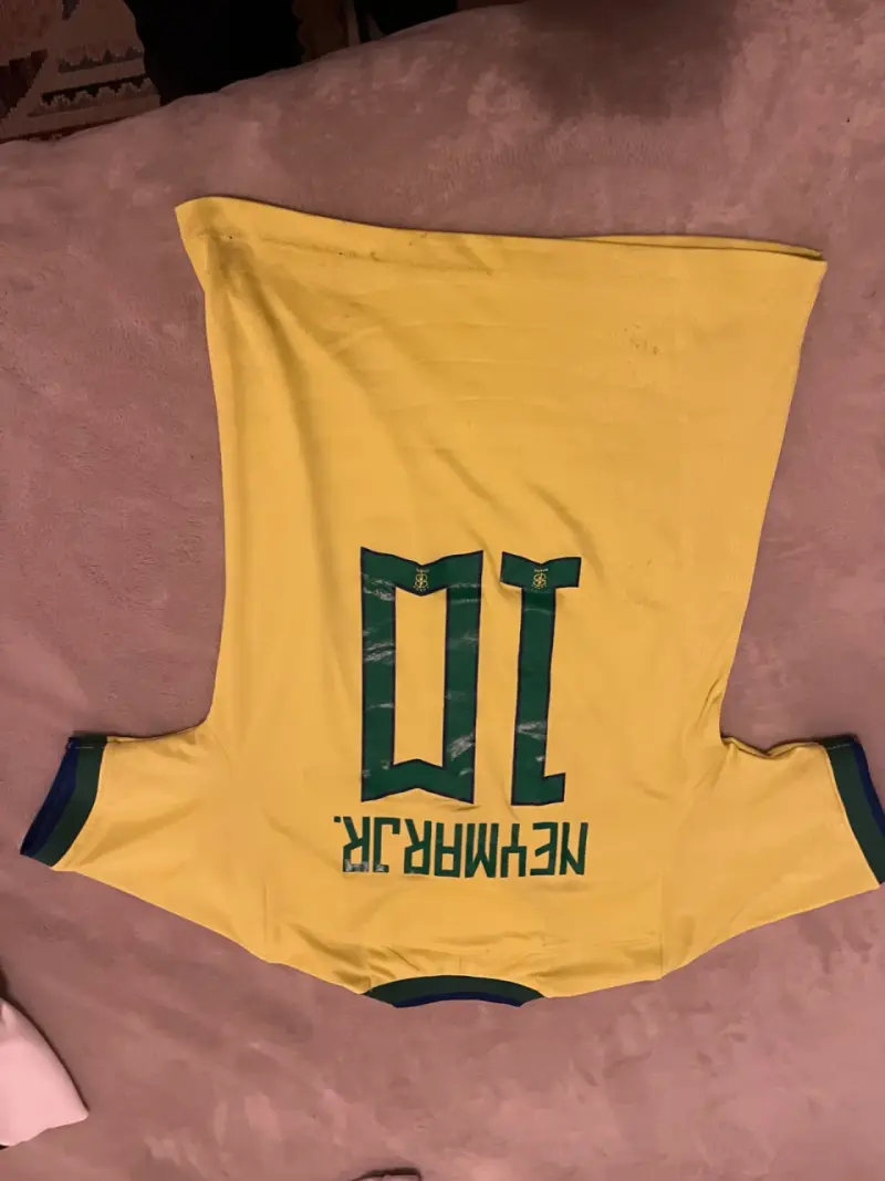 Camiseta amarilla selección Brasil Neymar junior - 2