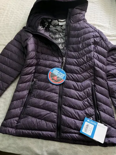 Chaqueta columbia original morada - miniatura 2