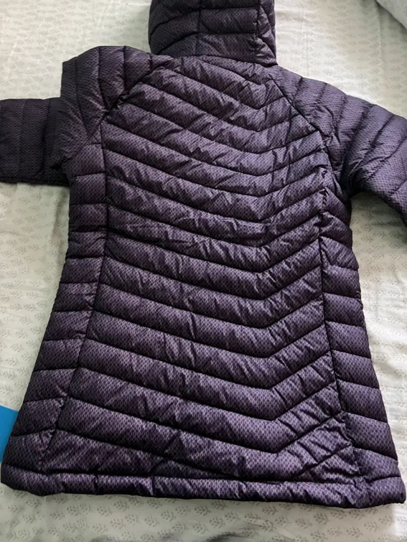 Chaqueta columbia original morada - 3
