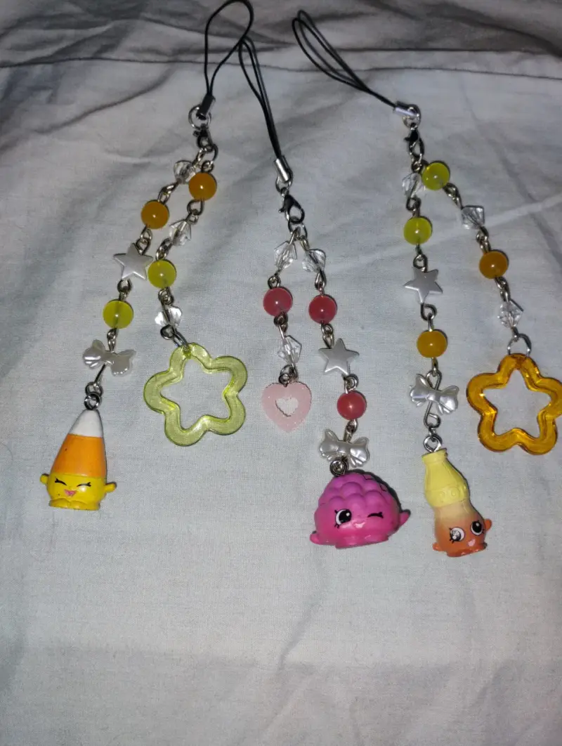 Colgantes de celular de shopkins - 4