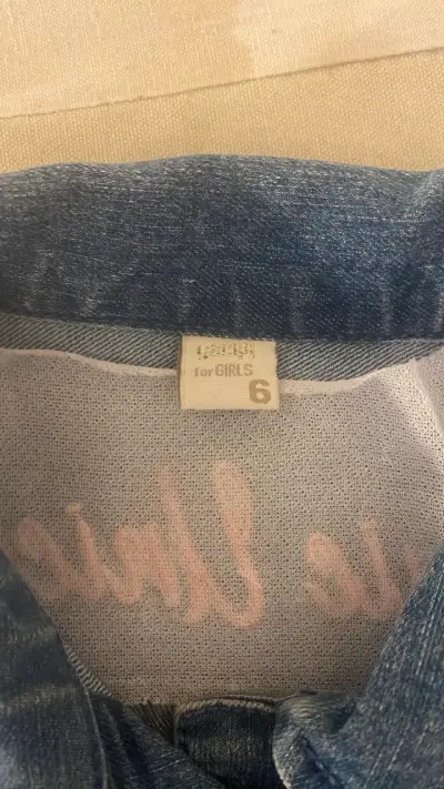 Chaqueta de mezclilla azul marca yamp - miniatura 3