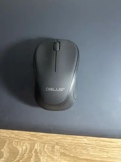 Mouse inalámbrico Dblue negro - miniatura 1