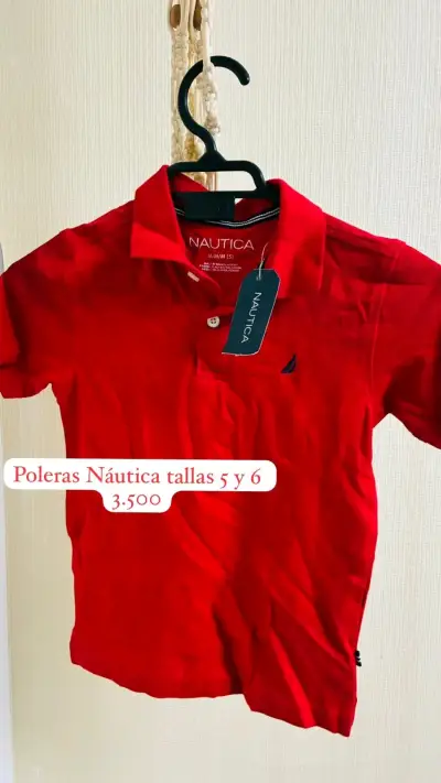 Polera roja Náutica niño - miniatura 1
