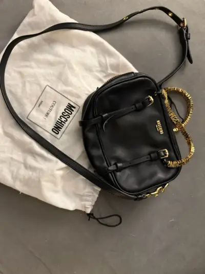 Bolso Negro Moschino - miniatura 3